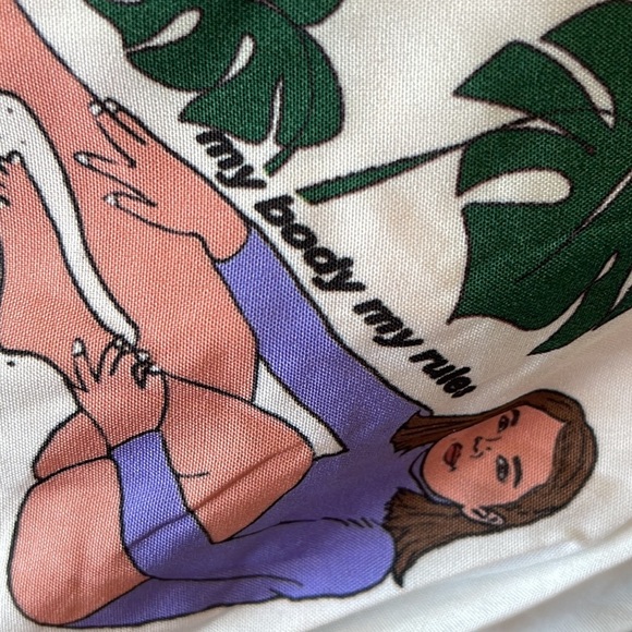 Shein skirt with top woman and banana leaves design - Picture 5 of 13